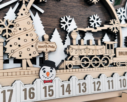 Holiday Train Countdown