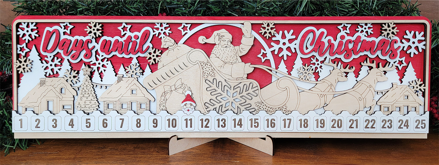 Santa’s Sleigh Ride Countdown