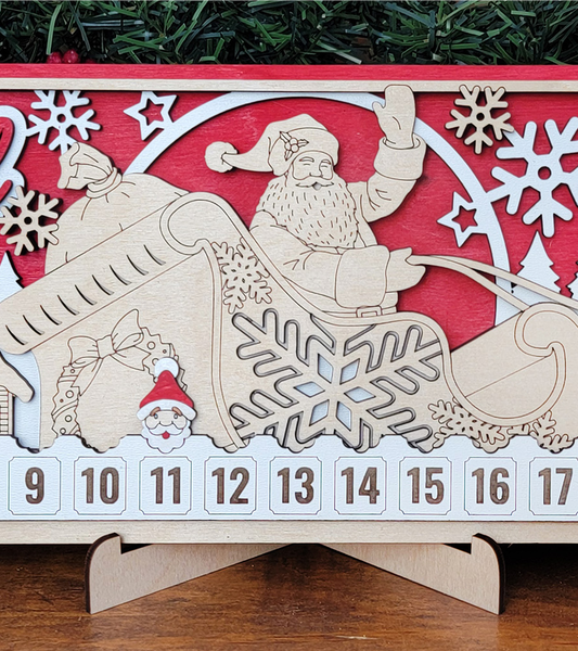 Santa’s Sleigh Ride Countdown