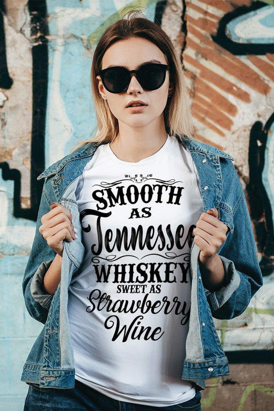 WCO Smooth as Tennessee Whiskey Sweet as Strawberry Wine - JandJfindsllc